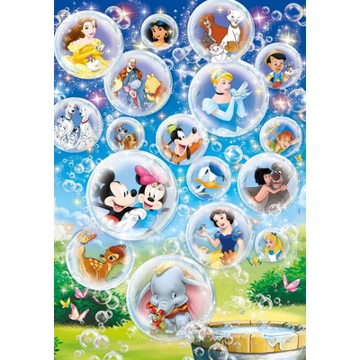 Clementoni 27119 - Disney klasszikusok - 104 db-os Szuper Színes puzzle