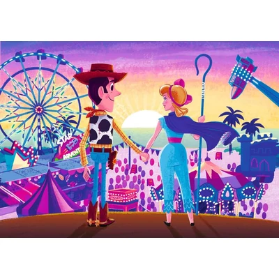 Clementoni 27003 - Toy Story 4 - 60 db-os puzzle - Play for future