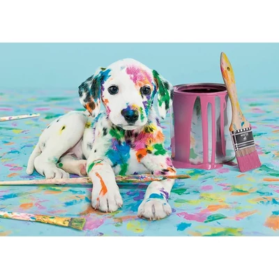 Clementoni 35150 - Rosszcsont dalmata kutyus - 500 db-os puzzle