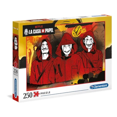 Clementoni 29104 - Netflix - A nagy pénzrablás - 250 db-os puzzle