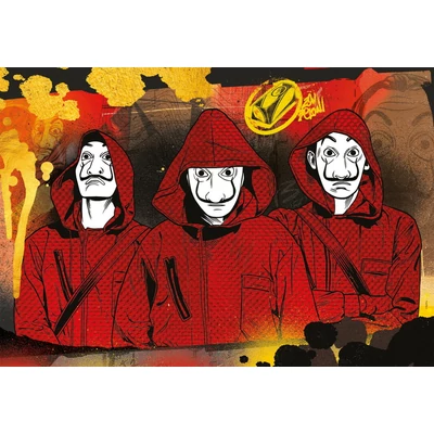 Clementoni 29104 - Netflix - A nagy pénzrablás - 250 db-os puzzle