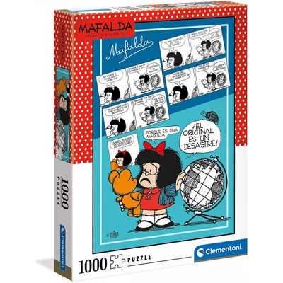 Clementoni 1000 db-os puzzle - Mafalda  (39628)