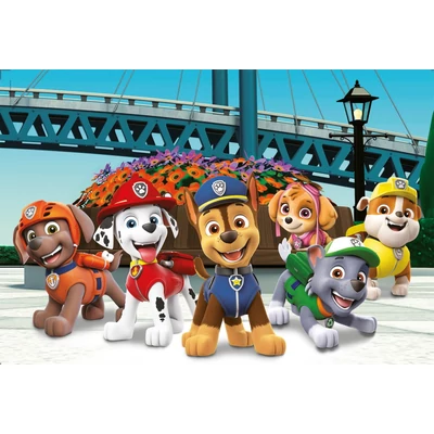 Clementoni 23755 - Mancs őrjárat - 104 db-os Szuper Színes Maxi puzzle