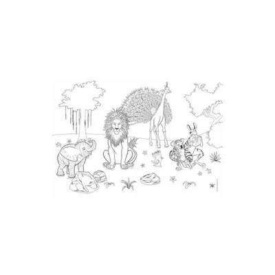Clementoni 26061 - Robotok - 60 db-os Színezhető kétoldalas puzzle