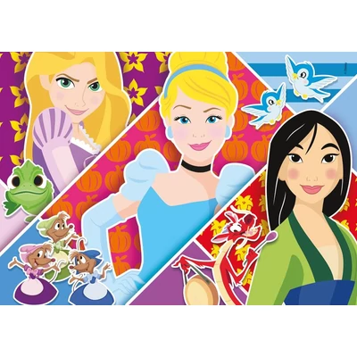 Clementoni 24766 - Disney hercegnők - 2 x 20 db-os Szuper Színes puzzle