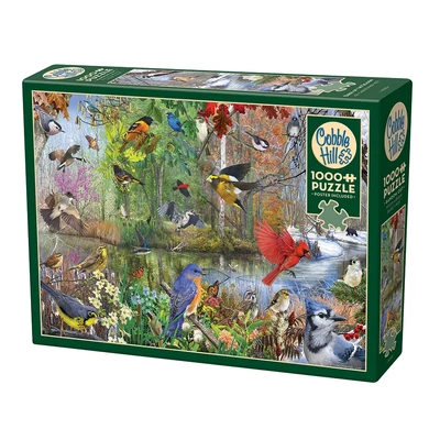Cobble Hill 40163 - Birds of the Season - 1000 db-os puzzle