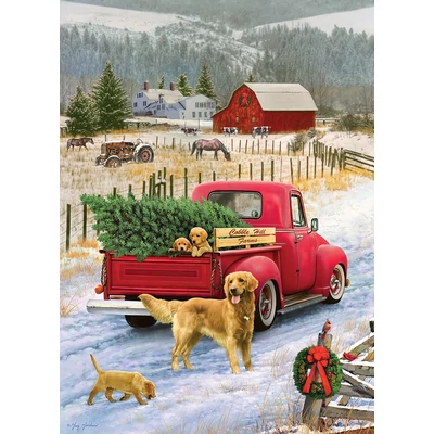 Cobble Hill 40215 - Christmas on the Farm - 1000 db-os puzzle