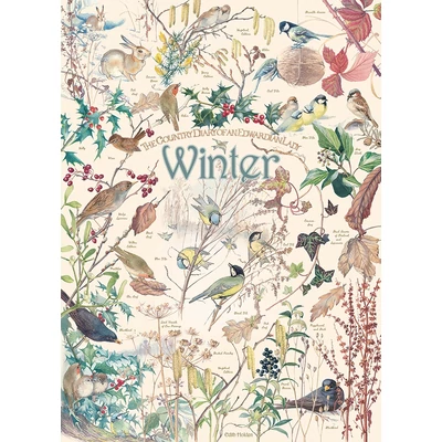 Cobble Hill 40095 - Country Diary: Winter - 1000 db-os puzzle