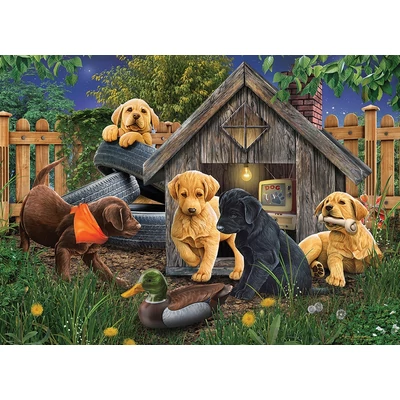 Cobble Hill 40150 - In the Doghouse - 1000 db-os puzzle