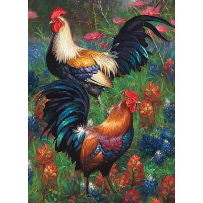 Cobble Hill 40188 - Roosters - 1000 db-os puzzle