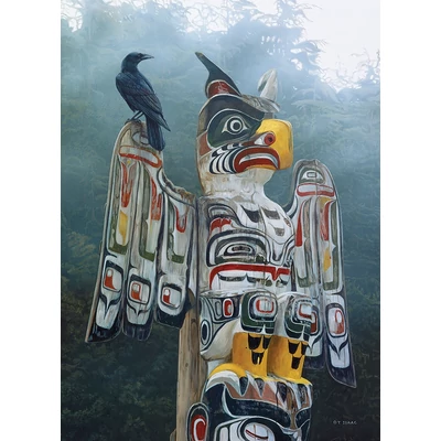 Cobble Hill 40169 - Totem Pole in the Mist - 1000 db-os puzzle