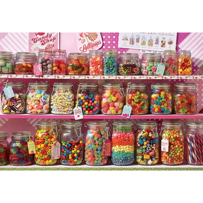Cobble Hill 49003 - Candy Store - 2000 db-os puzzle
