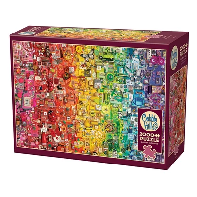 Cobble Hill 49001 - Rainbow - 2000 db-os puzzle