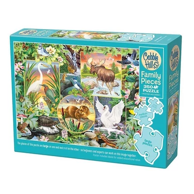 Cobble Hill - 47001 River Magic - 350 db-os Family puzzle