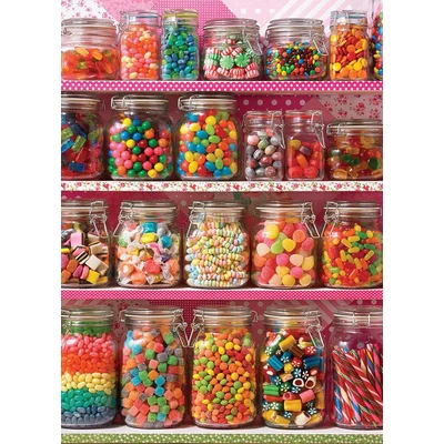 Cobble Hill 45031 - Candy Shelf - 500 db-os puzzle