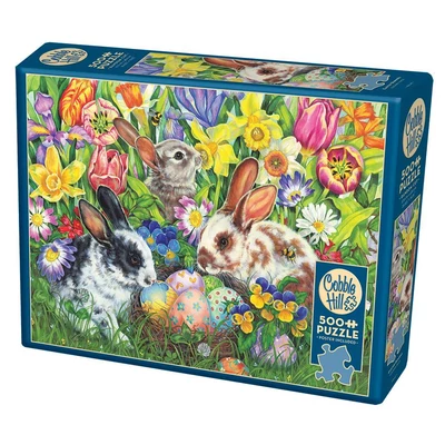 Cobble Hill 470009 - Easter Bunnies - 350 db-os puzzle