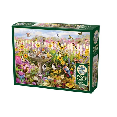 Cobble Hill 40335 - Backyard Bird Bath - 1000 db-os puzzle