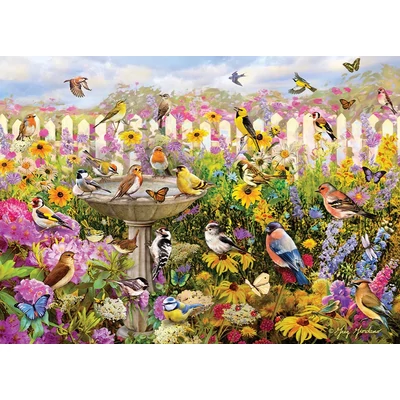 Cobble Hill 40335 - Backyard Bird Bath - 1000 db-os puzzle
