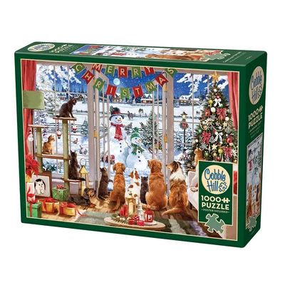 Cobble Hill 40345 - Christmas Visitors - 1000 db-os puzzle