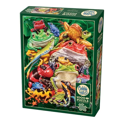 Cobble Hill 40186 - Frog Business - 1000 db-os puzzle