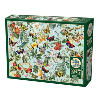 Cobble Hill 40083 - Fruit and Flutterbies - 1000 db-os puzzle
