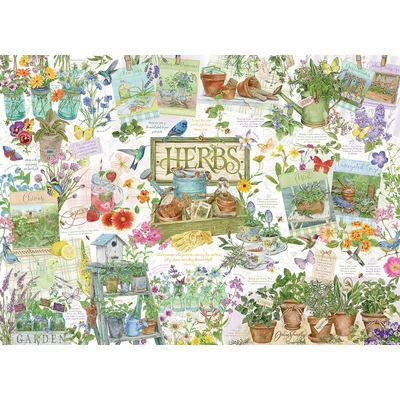 Cobble Hill 40258 - Herb Garden - 1000 db-os puzzle
