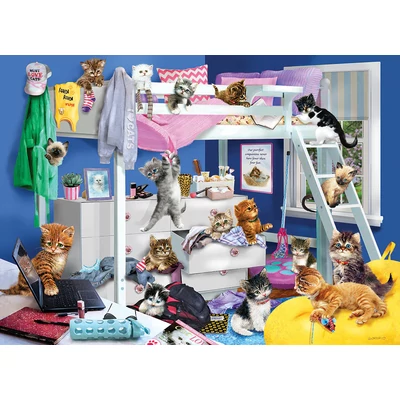 Cobble Hill 40307 - Kitten Slumber Party - 1000 db-os puzzle 