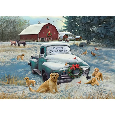 Cobble Hill 40237 - Merry Christmas - 1000 db-os puzzle