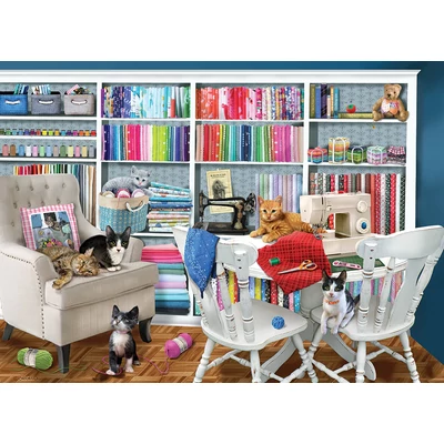 Cobble Hill 40138 - Sewing Room - 1000 db-os puzzle