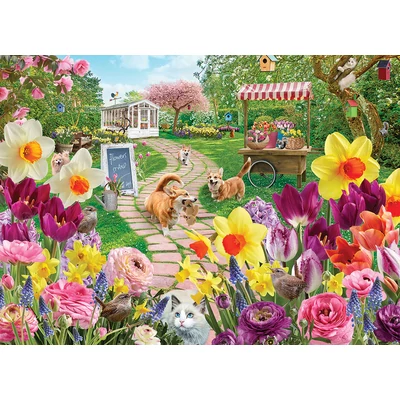Cobble Hill 40347 - Springtime Frolic - 1000 db-os puzzle