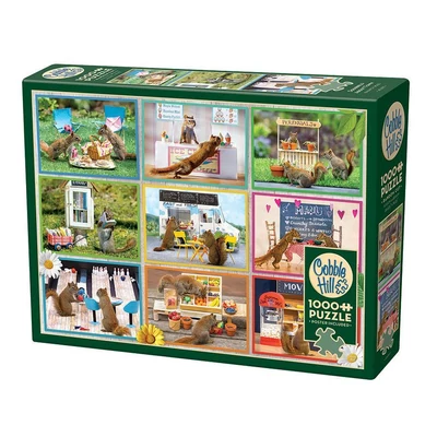 Cobble Hill 40297 - Squirrels Around Town - 1000 db-os puzzle