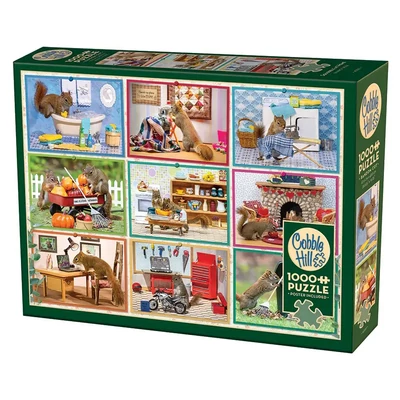 Cobble Hill 40287 - Squirrels at Home - 1000 db-os puzzle 