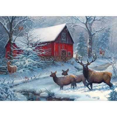 Cobble Hill 40128 - Winter Magic - 1000 db-os puzzle