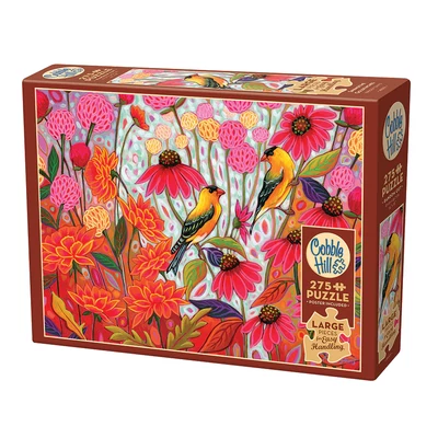 Cobble Hill 48001 - Springtime Goldfinches - 275 db-os Easy Handling puzzle