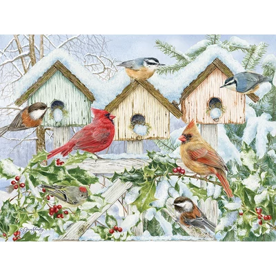 Cobble Hill 48022 - Winter Chorus - 275 db-os Easy Handling puzzle