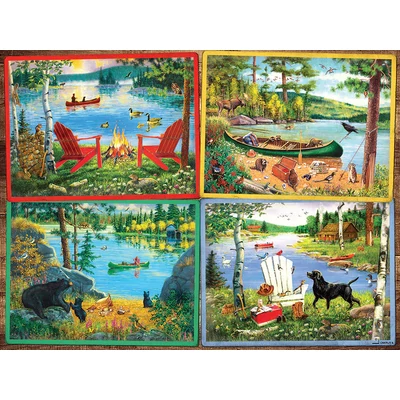 Cobble Hill 48021 - Cabin Country - 275 db-os puzzle