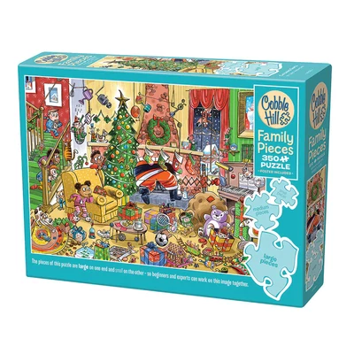 Cobble Hill 47023 - Catching Santa - 350 db-os Family puzzle