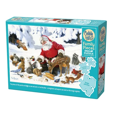 Cobble Hill 47028 - Santa Claus and Friends - 350 db-os Family puzzle
