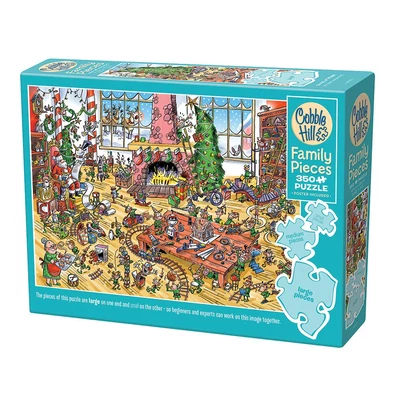 Cobble Hill 47019 - Elves at Work - 350 db-os puzzle