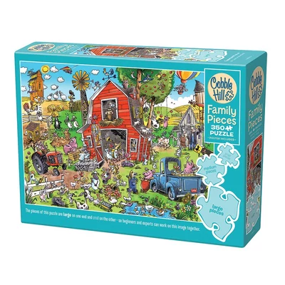 Cobble Hill 47018 - Farmyard Folly - 350 db-os puzzle