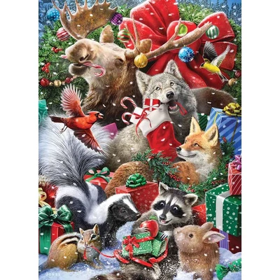 Cobble Hill 47035 - Festive Friends - 350 db-os puzzle