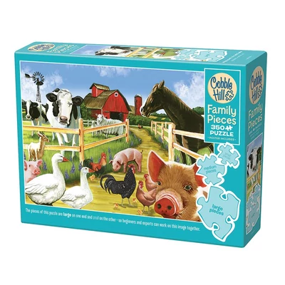 Cobble Hill 47029 - Welcome to the Farm - 350 db-os puzzle