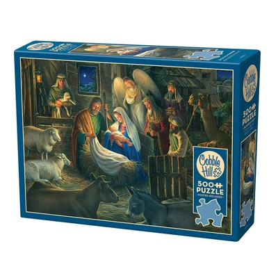 Cobble Hill 45057 - Away in a Manger - 500 db-os puzzle