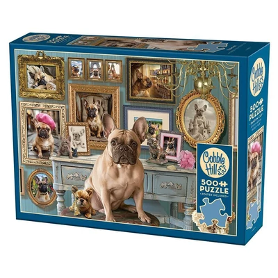 Cobble Hill 45111 - Frenchie - 500 db-os puzzle