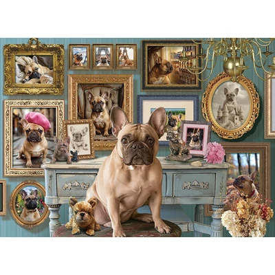 Cobble Hill 45111 - Frenchie - 500 db-os puzzle