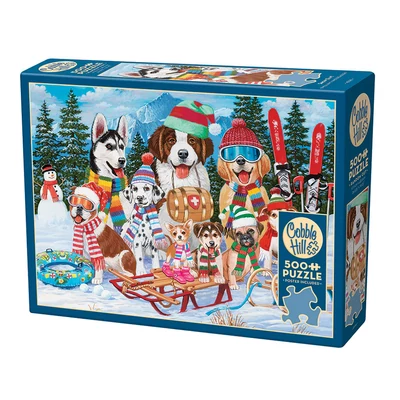 Cobble Hill 45081 - Snow Day - 500 db-os puzzle