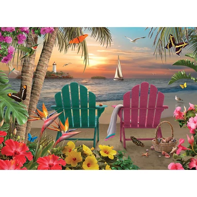 Cobble Hill 45032 - Island Paradise - 500 db-os puzzle