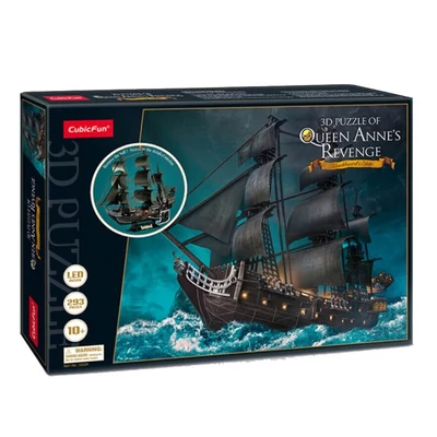 CubicFun DS1053 - National Geographic, Velociraptor - 63 db-os 3D ...