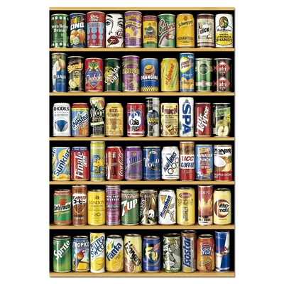 Educa 14446 - Üdítős dobozok - 1500 db-os puzzle