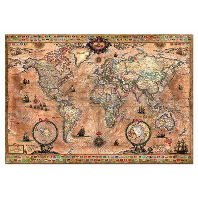 Educa 15159 - Antik térkép - 1000 db-os puzzle